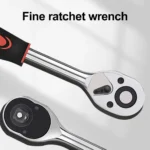 46pcs Ratchet Wrench Set 1/4 Ratchet Torque Wrench Combo Kit with Sockets Bit Hand Spanner Tool Car Repair Hardware Tool - Image 3