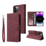 ZZXX Leather Wallet Phone Case For iPhone 16e 16 Pro Max 15 14 13 Mini 12 11 X XS XR SE2 8 7 6s Plus Flip Card Slot Holder Cover - Image 20