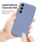 luxury Liquid Silicone Case for Samsung S25 S24 Galaxy S20 S21 S22 S23 FE Plus Note10 20 A52 A31 A41 A71 A51 A72 A70 A50 Coque - Image 4