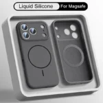 Magnetic Original Liquid Silicone For Magsafe Phone Case For iPhone 17 16 15 14 13 12 Pro Max 16 Plus 17Air Skin Feel Soft Cover - Image 11