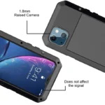 IP54 Waterproof Heavy Duty Metal Case For iPhone 17 Air 16 15 Pro Max 14 Plus 13 12 Mini 11 With Gorilla Glass Cover Fundas - Image 6