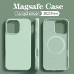 Original For Magsafe Liquid Silicone Phone Case For iPhone 17 16 14 15 Plus 13 Pro Max Case Wireless Charge Magnetic Soft Cover - Image 15