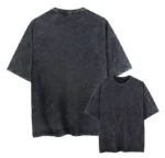 Demon Slayer Washed T-shirt, Casual Anime Short Sleeve for Men & Women, Loose Breathable Summer Top with Classic Symbols - Image 9