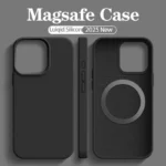Original For Magsafe Liquid Silicone Phone Case For iPhone 17 16 14 15 Plus 13 Pro Max Case Wireless Charge Magnetic Soft Cover - Image 17