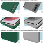 luxury Liquid Silicone Case for Samsung S25 S24 Galaxy S20 S21 S22 S23 FE Plus Note10 20 A52 A31 A41 A71 A51 A72 A70 A50 Coque - Image 6