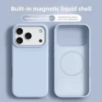 Original Magnetic Phone Case For iPhone 17 16 Pro Max Liquid Silicone Cases For iPhone17 16 Pro Max 17Pro Air Soft Bumper Cover - Image 10