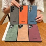 Luxury Lambskin Shockproof Case For Samsung Galaxy S26 Ultra Case S25 S24 S22 S23 Ultra Plus S23 FE Camera Protection Soft Cover - Image 6