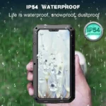IP54 Waterproof Heavy Duty Metal Case For iPhone 17 Air 16 15 Pro Max 14 Plus 13 12 Mini 11 With Gorilla Glass Cover Fundas - Image 3