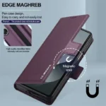 Magnetic Flip Leather Phone Case for Samsung Galaxy Z Fold 7 6 5 4 3 5G Fold6 Fold5 Fold4 Wallet Card Cover Etui Coque - Image 3