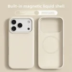 Original Magnetic Phone Case For iPhone 17 16 Pro Max Liquid Silicone Cases For iPhone17 16 Pro Max 17Pro Air Soft Bumper Cover - Image 5