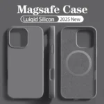 Original For Magsafe Liquid Silicone Phone Case For iPhone 17 16 14 15 Plus 13 Pro Max Case Wireless Charge Magnetic Soft Cover - Image 5