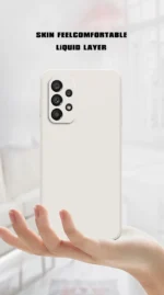Original Silicone Phone Case for Samsung A32 A42 A52 A52S A72 A13 A23 A33 A53 A73 A14 A24 A34 A54 5G Camera Protective Cover - Image 9