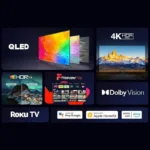 TCL 55RC650K 55-inch QLED Pro Television, 4K Ultra HD, Roku TV (Smart TV with Dolby Vision & Audio, HDR 10+ - Image 4