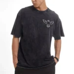 2026 Summer New Zenitsu Agatsuma Breath of Thunder Retro Washed Old T-shirt Demon Slayer 90s Street Style Short-sleeved Top - Image 3