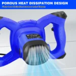 2600W Portable Electric Cement Mixer, 6 Speed Handheld Mixer Stirring Tool for Mixing Grout Paint Mortar Mud Plaster Tool - Image 7