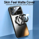 New Titanium Metallic Color Magnetic Phone Case For iPhone 16E 16 15 14 11 13 12 Pro Max Matte Wireless Charging Protect Cover - Image 8